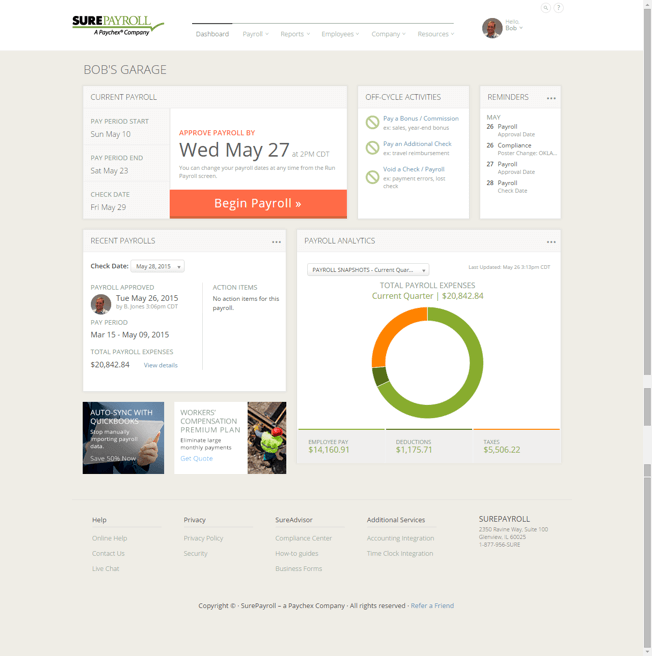 Online payroll solutions for small businesses Square