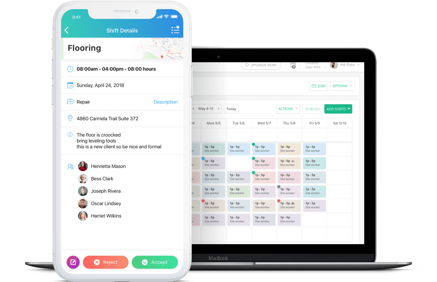 Shift Schedule App Take Your Business Forward! Connecteam