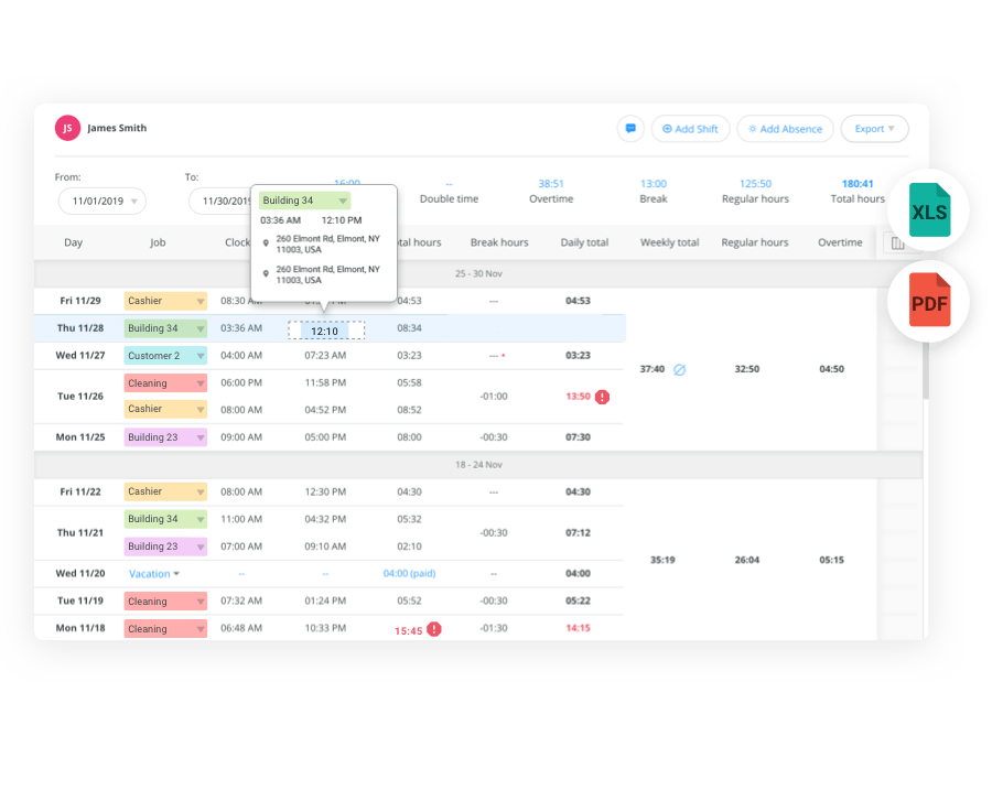 The Best Employee Time Clock App for Multiple Employees Connecteam