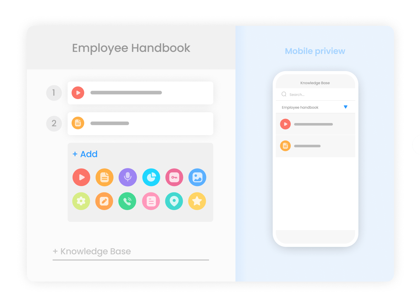 Employee Knowledge Management App for Field and Mobile Employees