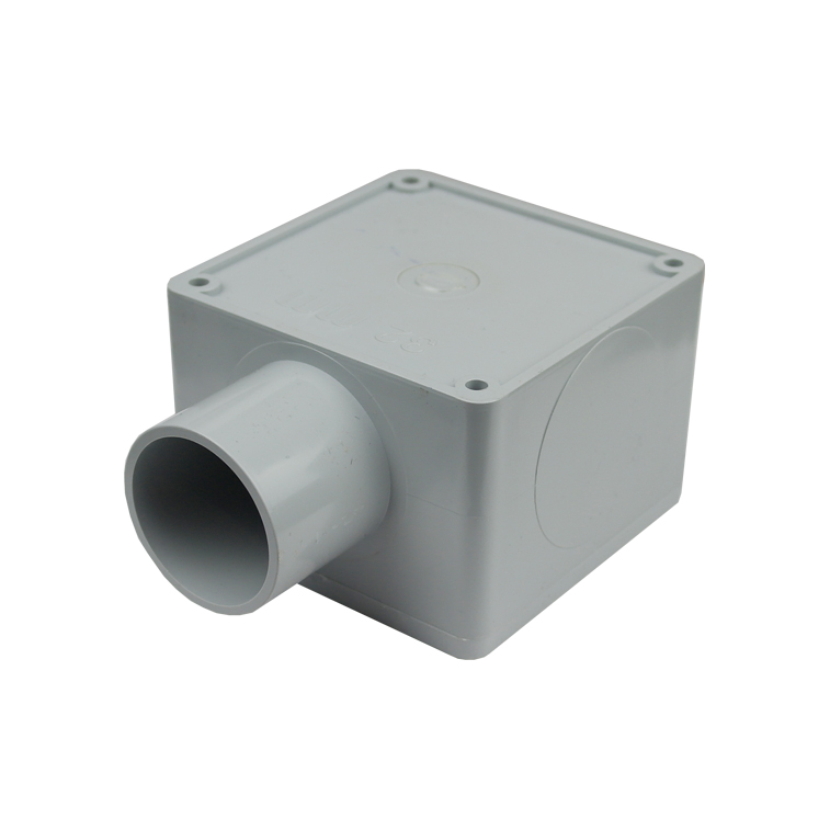 Square Junction Box 32mm One Way
