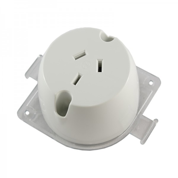 Surface Mounted Socket Outlet 10A 250V AC Connected Switchgear