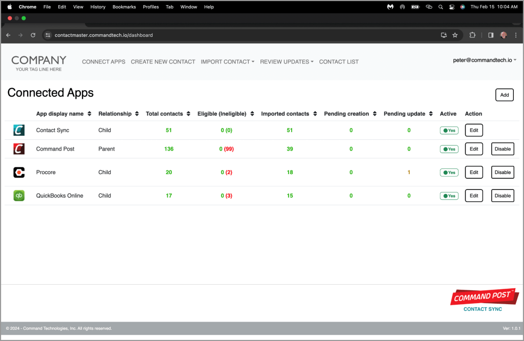 Command Post Breaking Down Silos in Construction Connected World