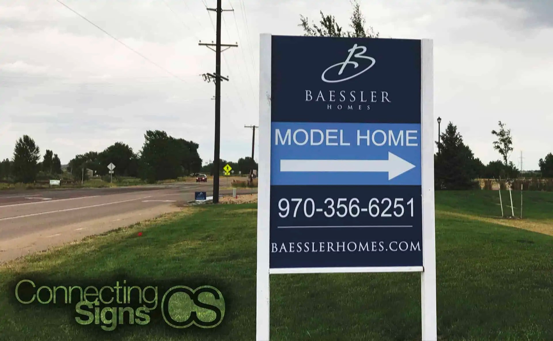 Homebuilder Signs, Building Signs Greeley CO Connecting Signs
