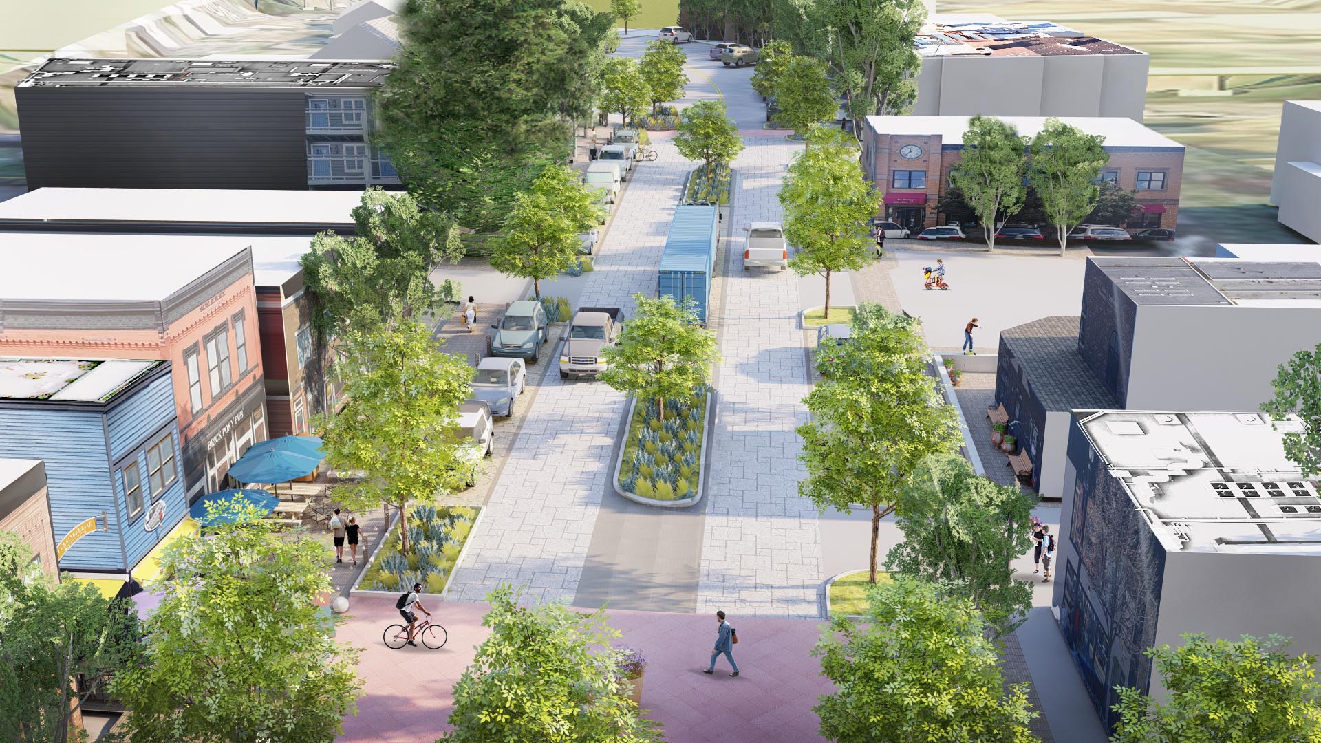 Connect One Design Midland Avenue Streetscape