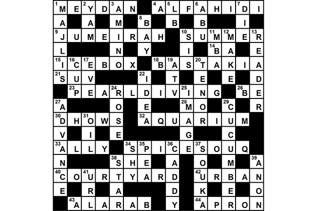 Crossword No 2 Connector Dubai