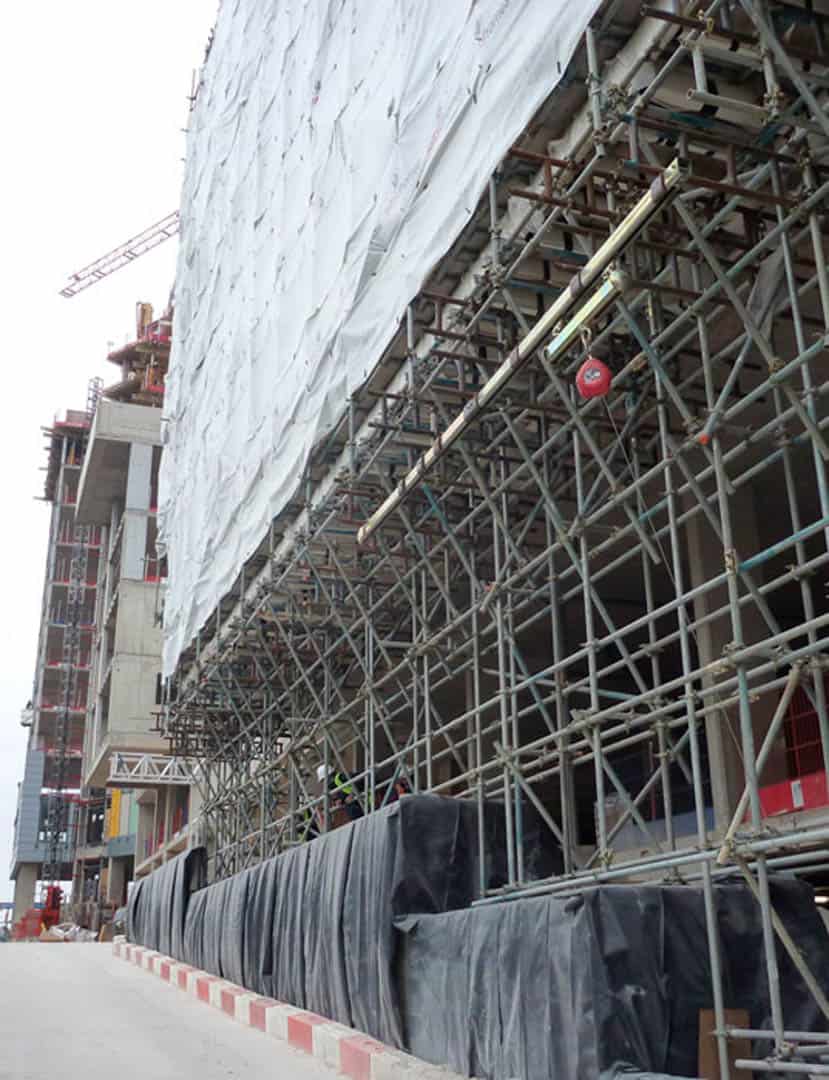Scaffold Runway System/Fall Arrest TrackConnect Scaffolding