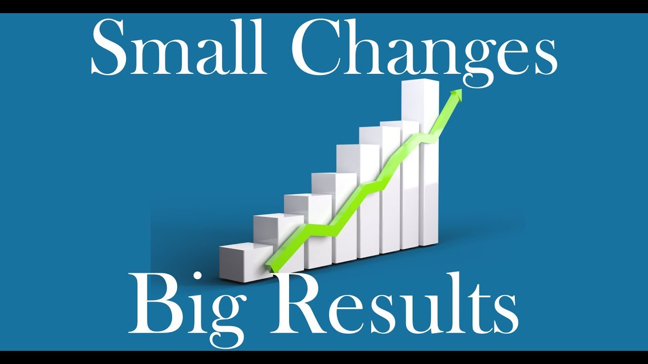 Tiny Changes = Huge Impact Connect the Dots