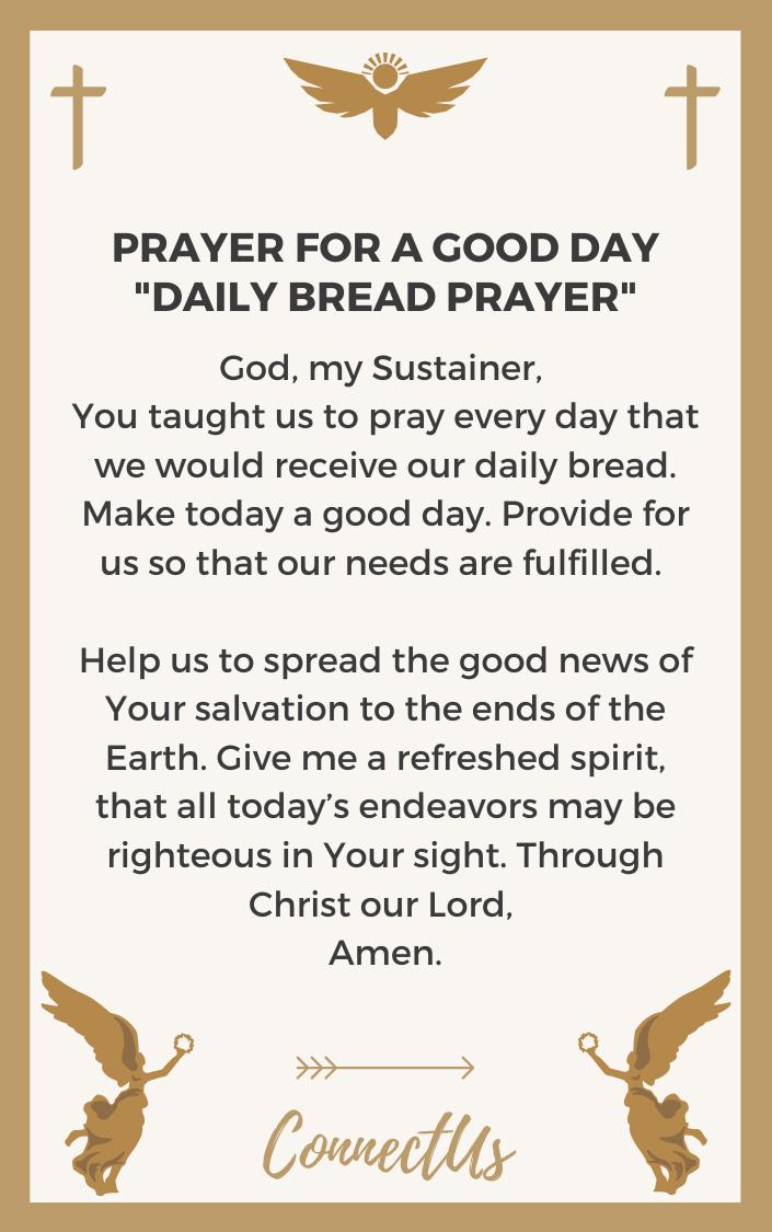 25 Inspirational Prayers for a Good Day ConnectUS
