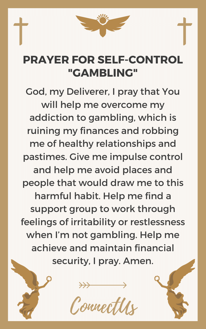10 Powerful Prayers for SelfControl ConnectUS