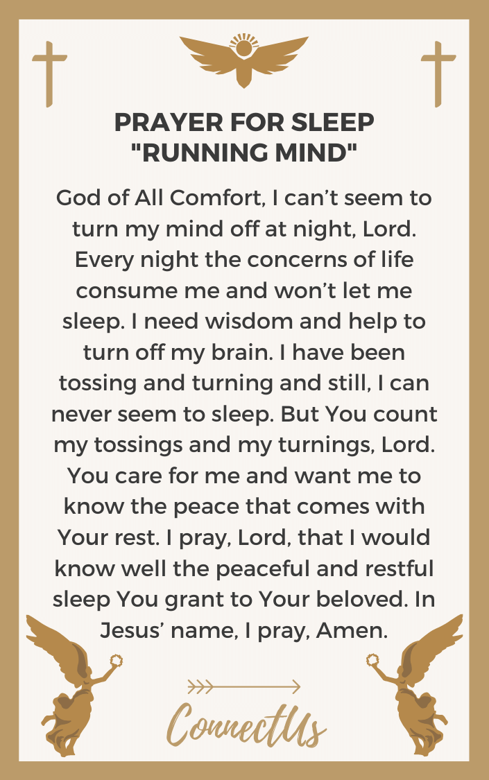 25 Powerful Prayers for Peaceful Sleep ConnectUS