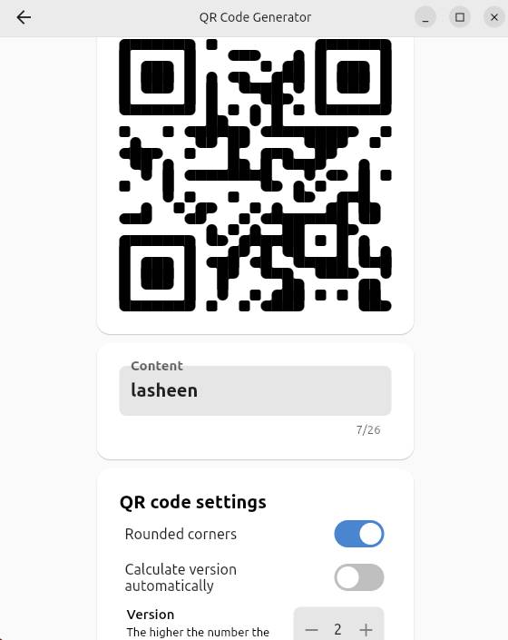 QR Reader QR Code Scanner and Generator Application