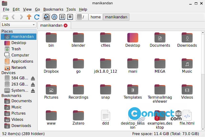 PCManFMQt File Manager