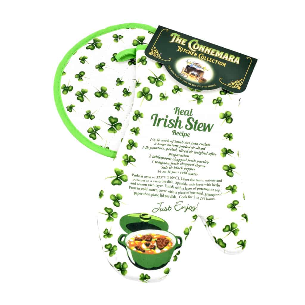 Irish Stew Oven Mitt & Pot HolderIrish SouvenirKitchenware