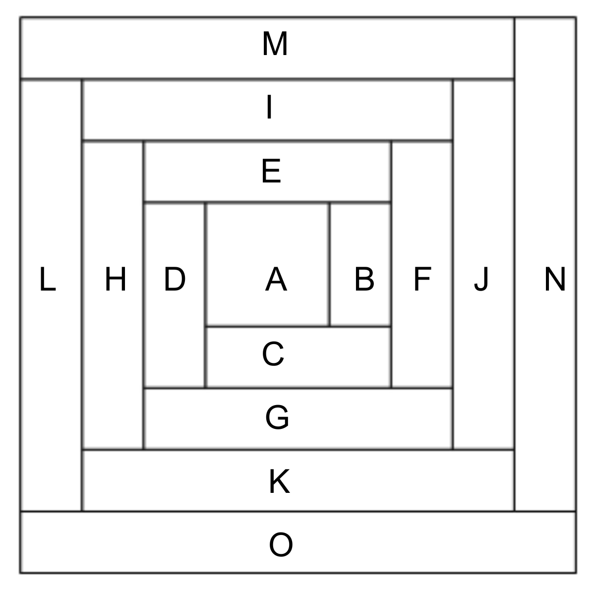 18 Inch Log Cabin Pillow Freemotion by the River