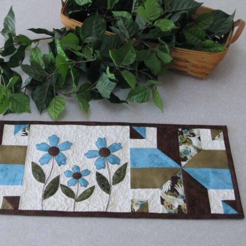 Roasted Coffee Table Runner Tutorial Freemotion by the River