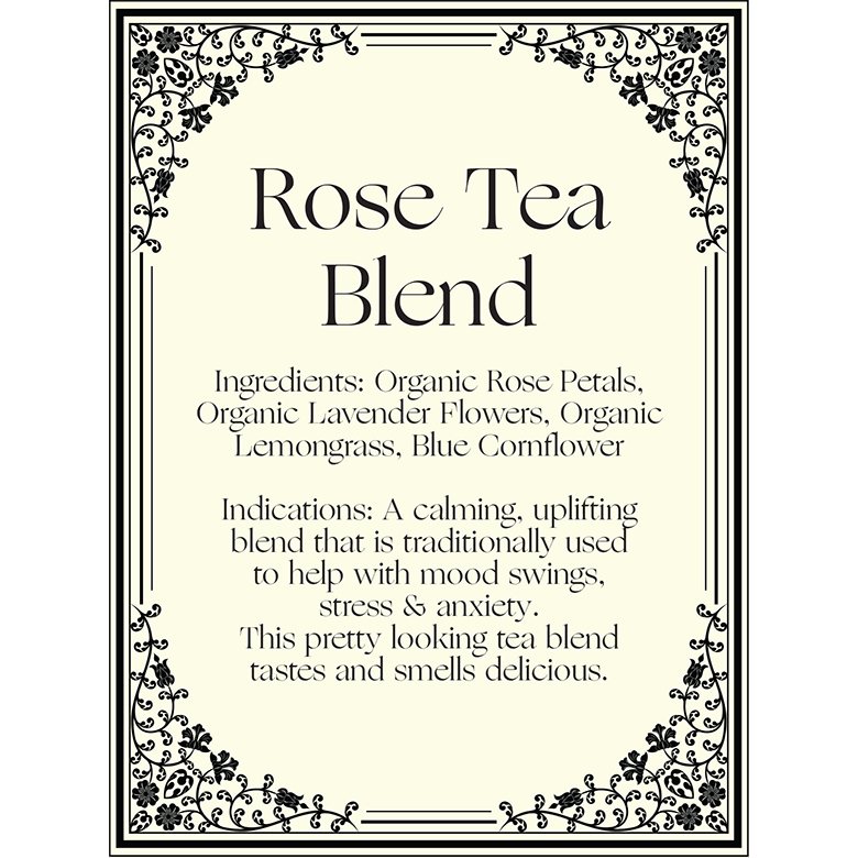 Rose Tea Blend 50g Connie Page