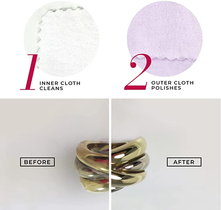 Ultrasoft® Gold Jewellery Polishing Cloth Connoisseurs Jewellery Care