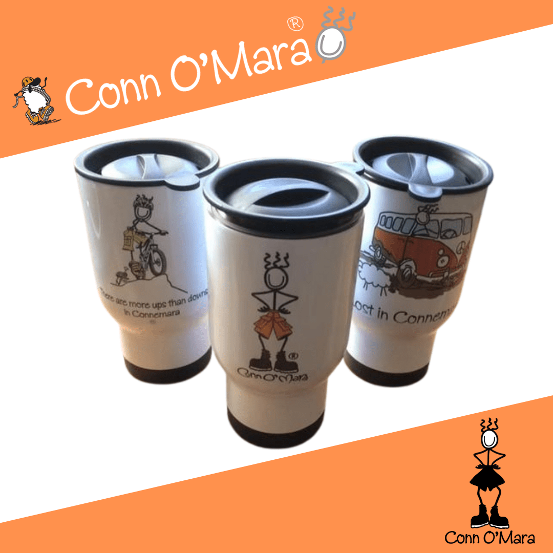 Conn O'Mara Travel Mug Ireland Connemara Hot Cold