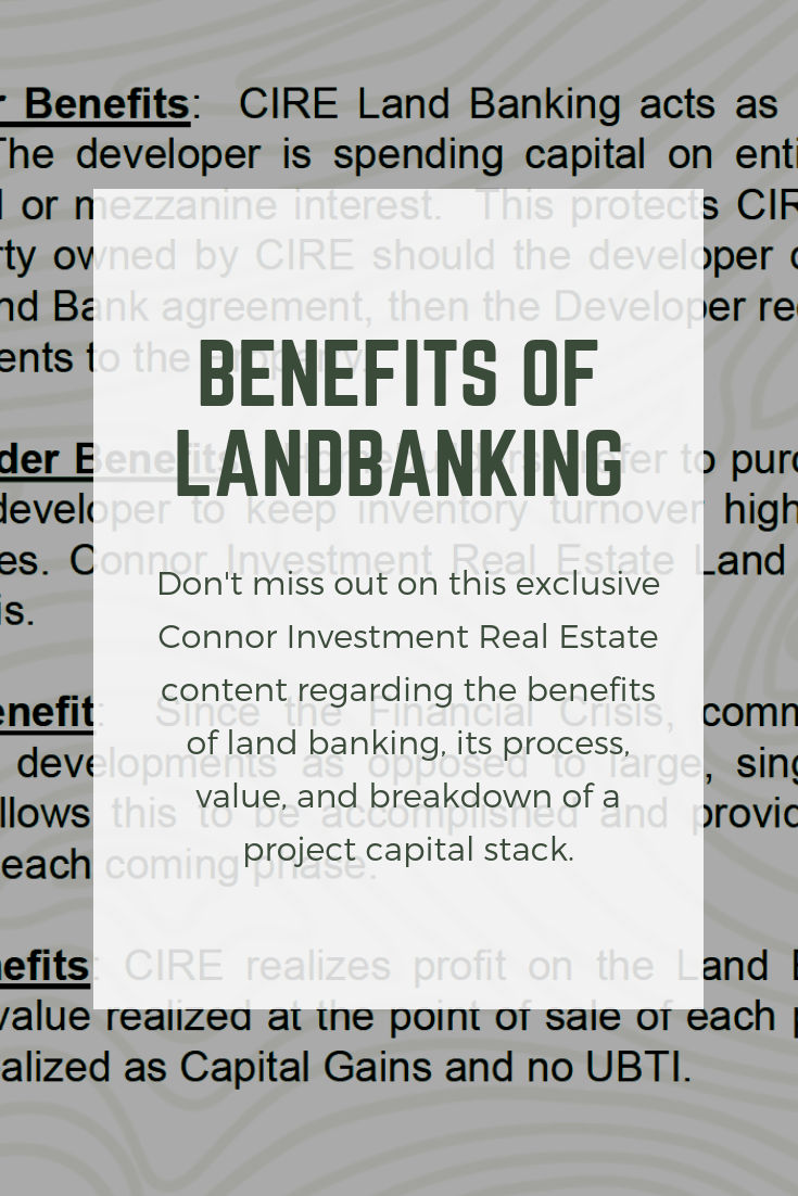 How Land Banking Works Connor Investment Real Estate