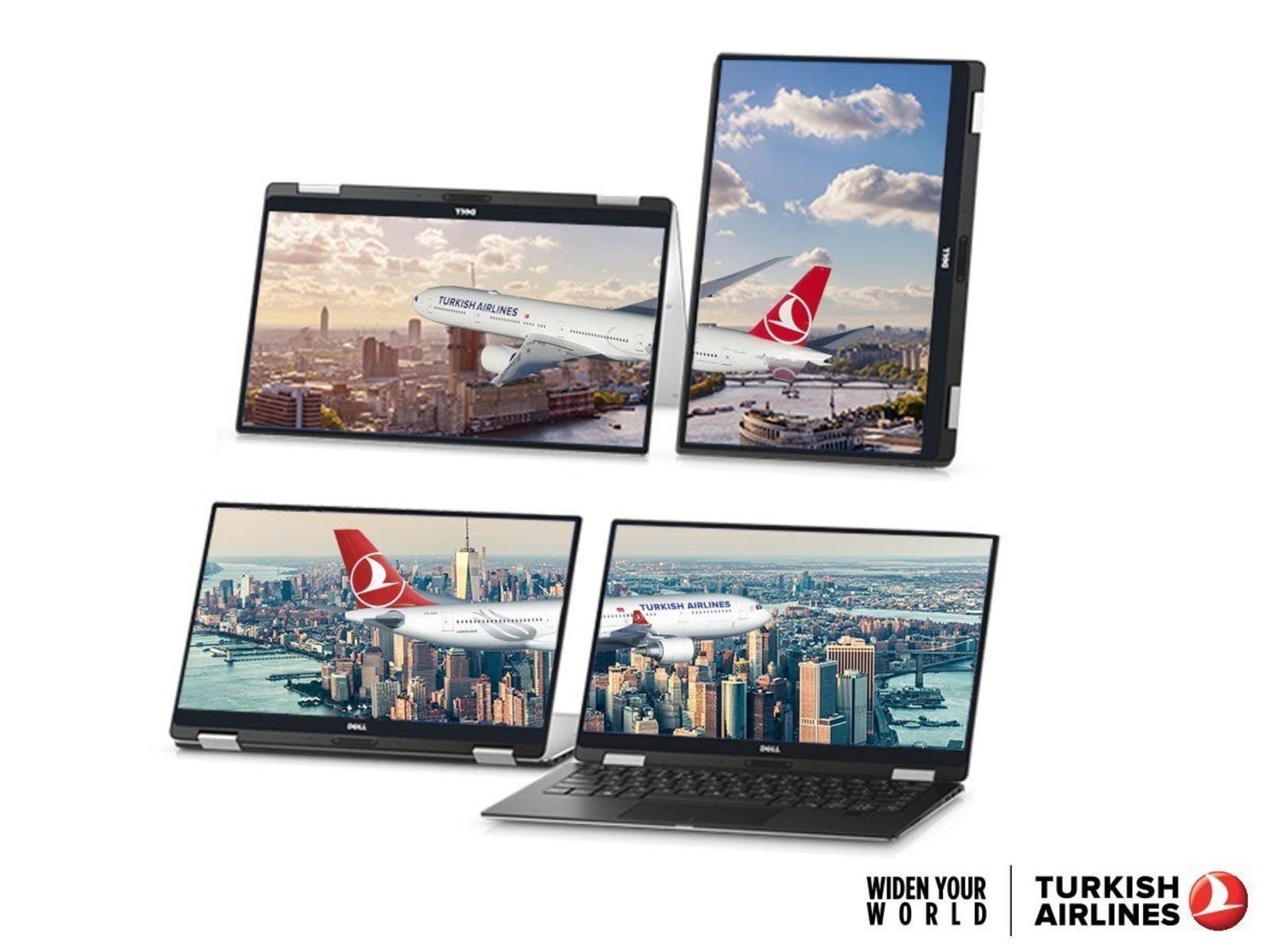 Turkish Airlines ahora entrega laptops a los pasajeros en vuelos con la