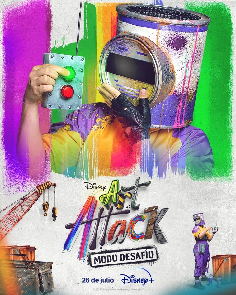 Conocé a los protagonistas de 'Art Attack Modo desafío' Con Pochoclos