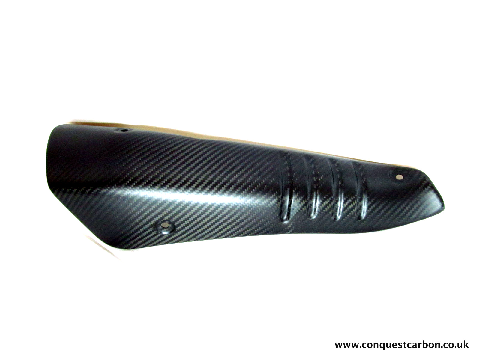 Aprilia RSV4 Carbon Fibre Exhaust Guard Matte Conquest Racing Ltd