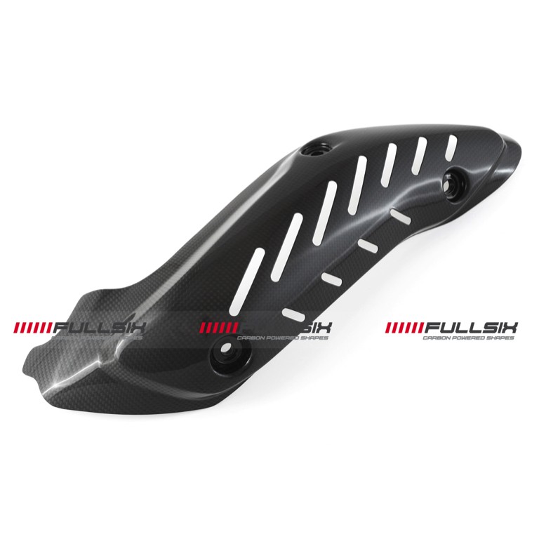 Fullsix Ducati Monster 821 1200 Carbon Fibre Exhaust Guard Conquest