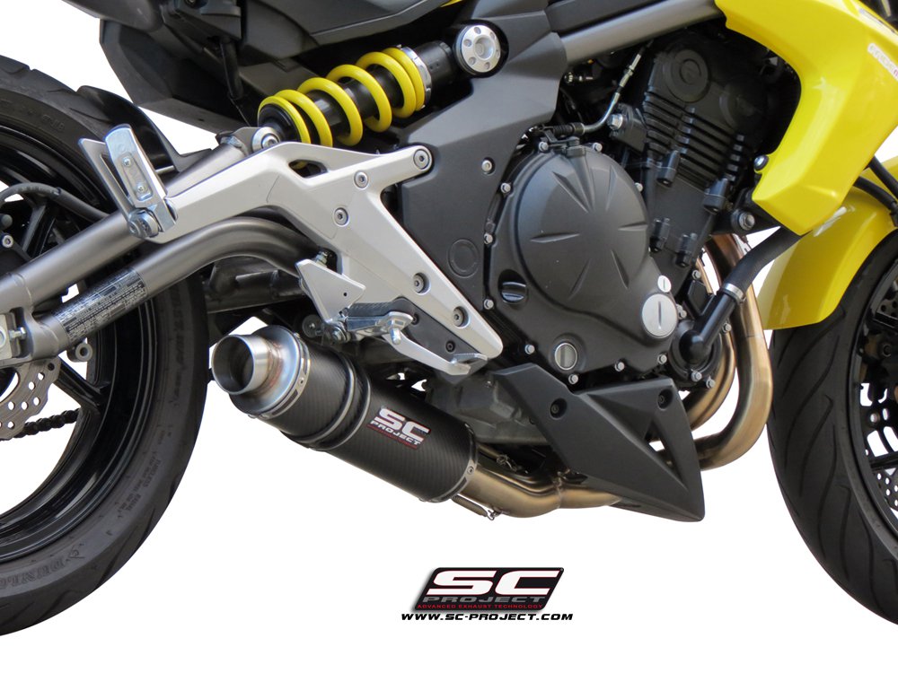 SC Project Exhaust Kawasaki ER6N Ninja 650 Full System 21 GP Silencer