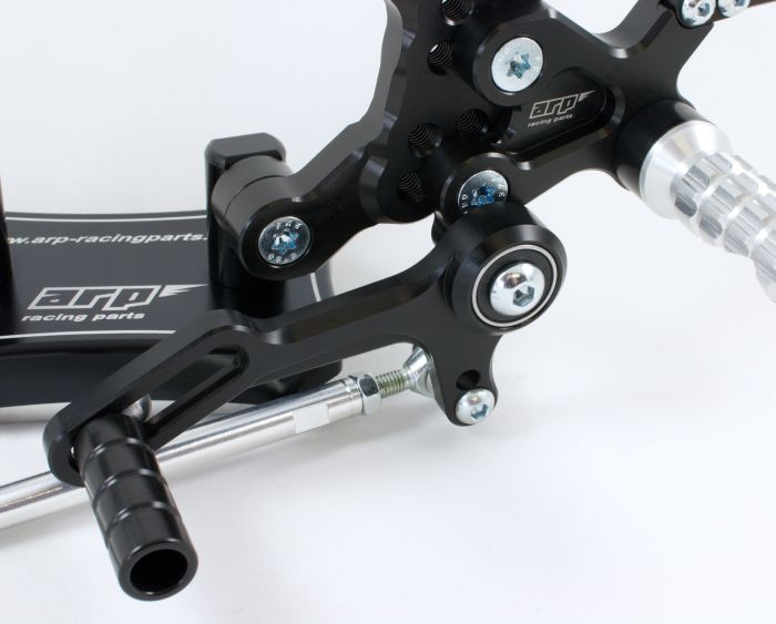 ARP Racing Rearsets Ducati 848+1098+1198 Conquest Racing Ltd