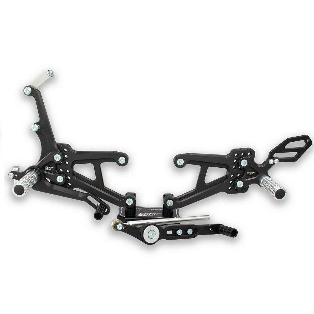 ARP Racing Rearsets Yamaha R1 0406 Reverse Shifting Conquest Racing Ltd