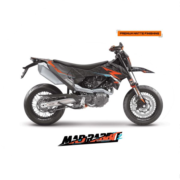 Bagoros Performance KTM 690 SMC R Decal Sticker Kit Mad Rabbit 19