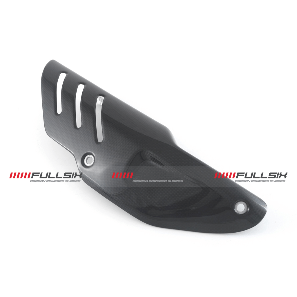 Fullsix Ducati DesertX Carbon Fibre Exhaust Guard Termignoni