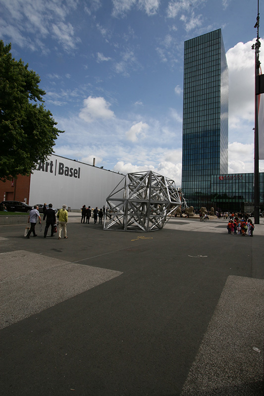 Conrad Shawcross Lattice V (Basel) [2008] » Conrad Shawcross