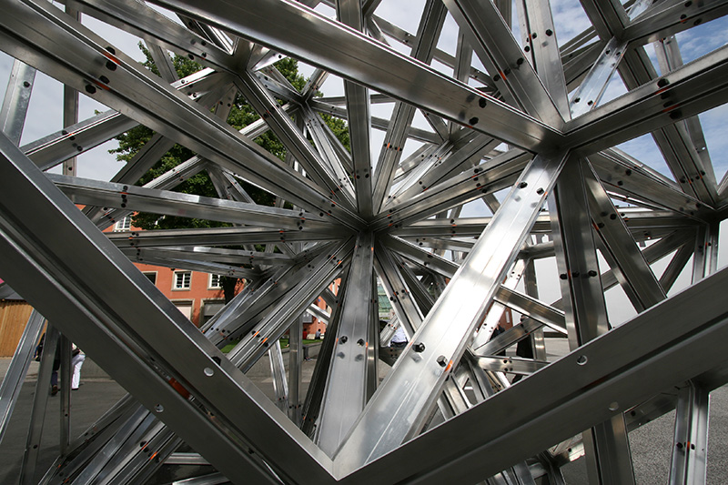 Conrad Shawcross Lattice V (Basel) [2008] » Conrad Shawcross