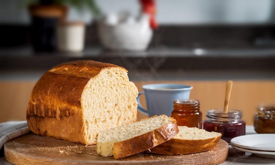 Pan de Caja Con Sal y Azucar
