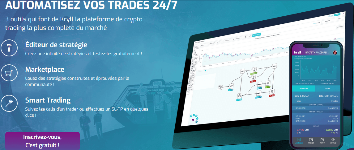 Kryll (KRL) La Plateforme de Crypto Trading Automatisé