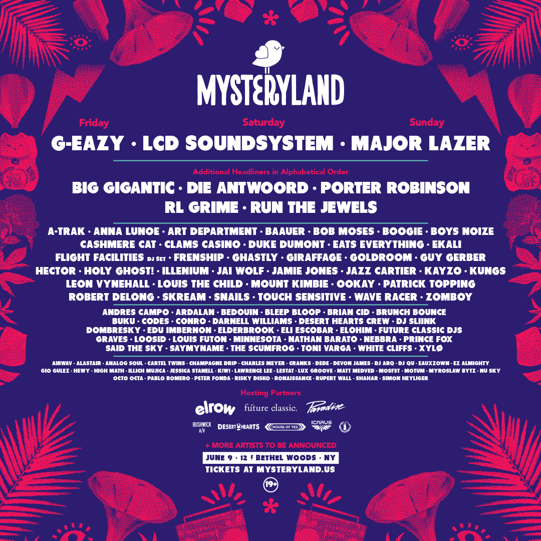 pilgrimage festival 2023 lineup rumors Mysteryland USA reveals 2017 lineup LCD Soundsystem, Run the Jewels