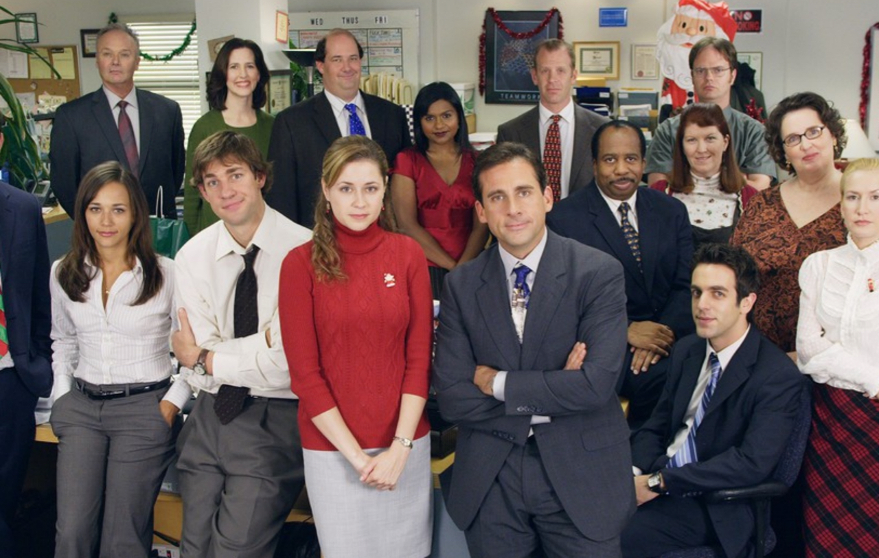 The Office Season 1 Cast Dog Tied