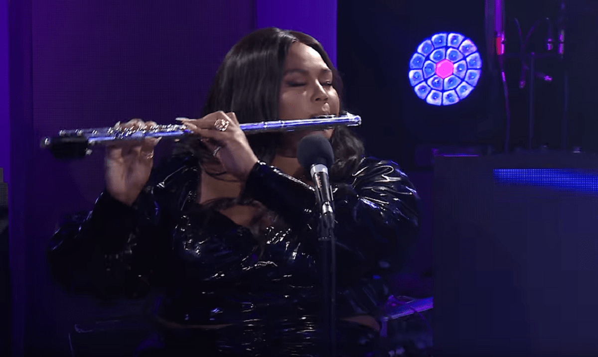 Watch Lizzo Play the Flute and Cover Harry Styles' "Adore You"