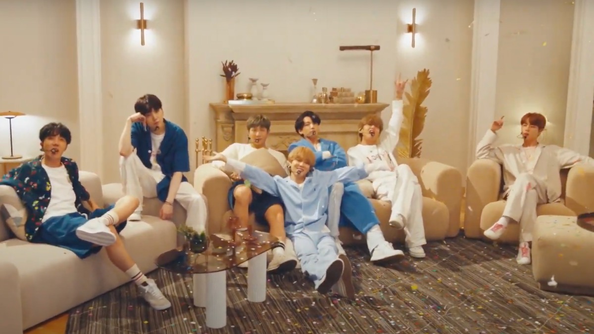 Watch BTS Perform "Home" on Tonight Show Takeover