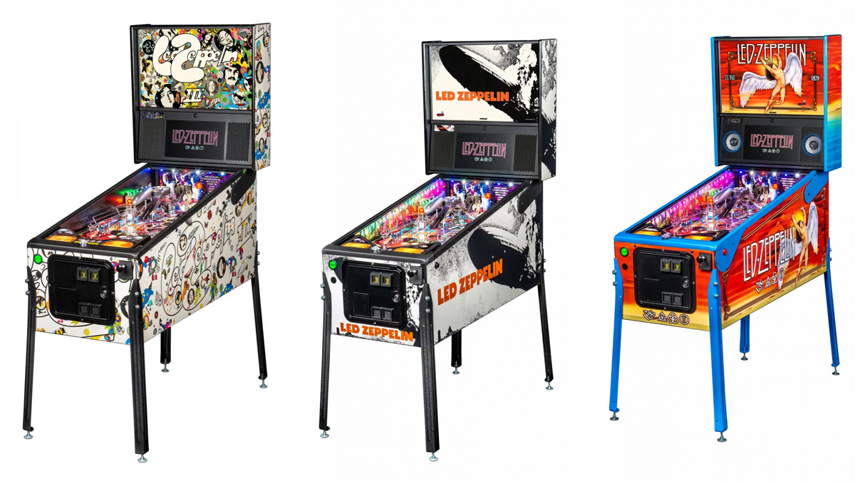 Official Led Zeppelin Pinball Machines Announced