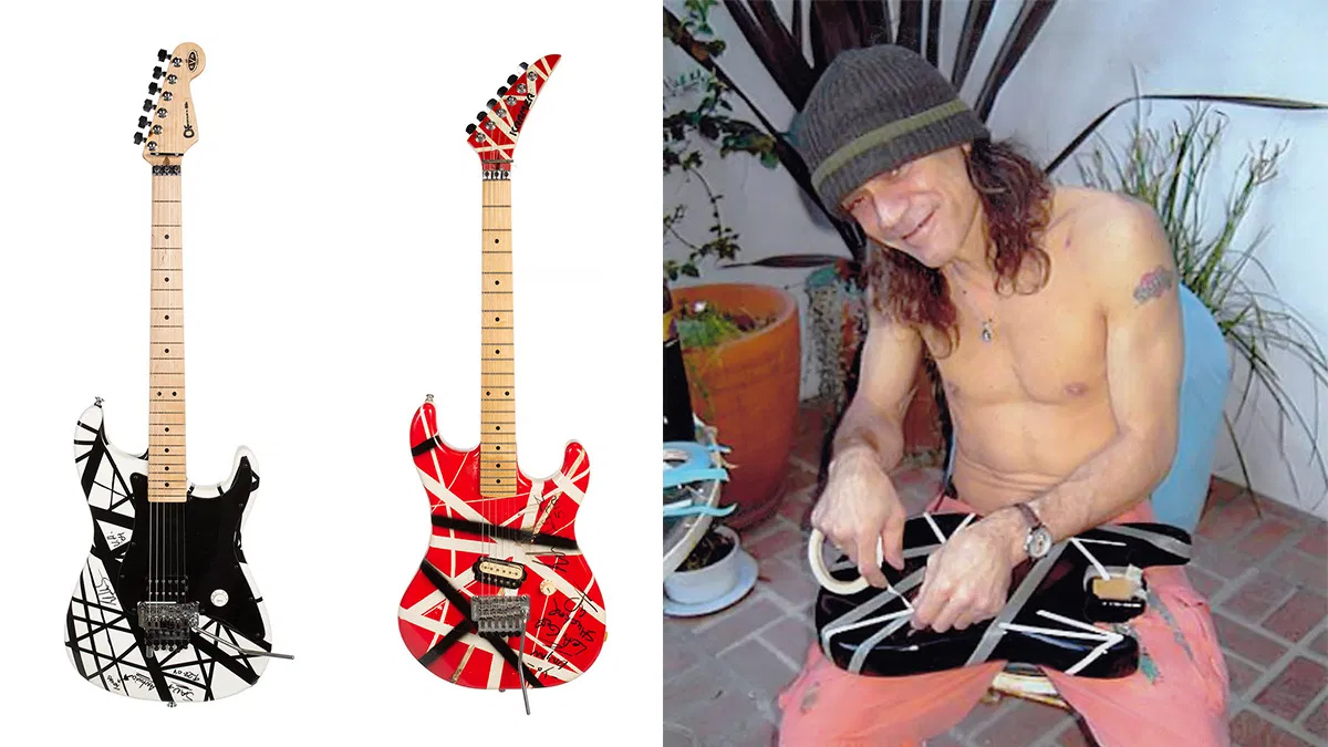 Eddie Van Halen Guitars Sell for 422k at Auction, Wolfgang Not Pleased