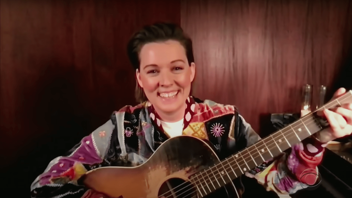 Watch Brandi Carlile Cover Joni Mitchell's "A Case of You" on Colbert