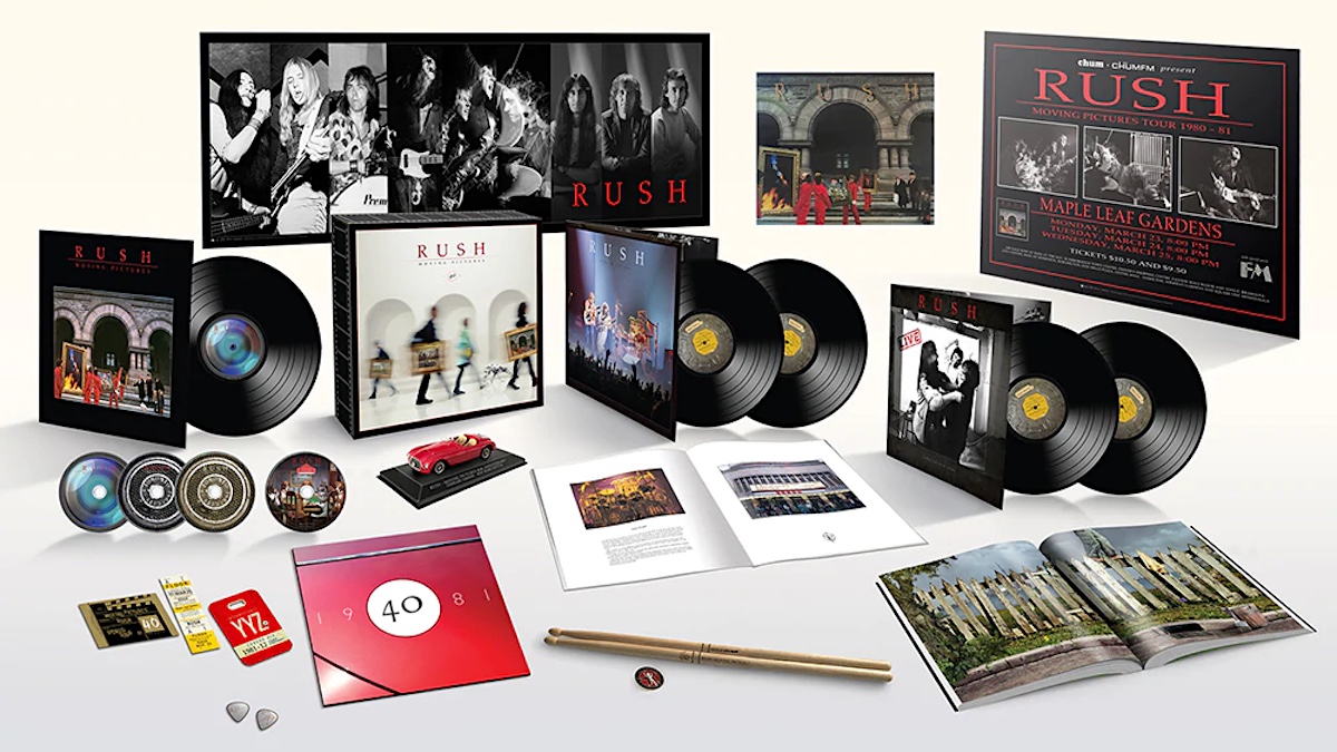 Rush's Moving Pictures Gets 40th Anniversary Deluxe Reissue