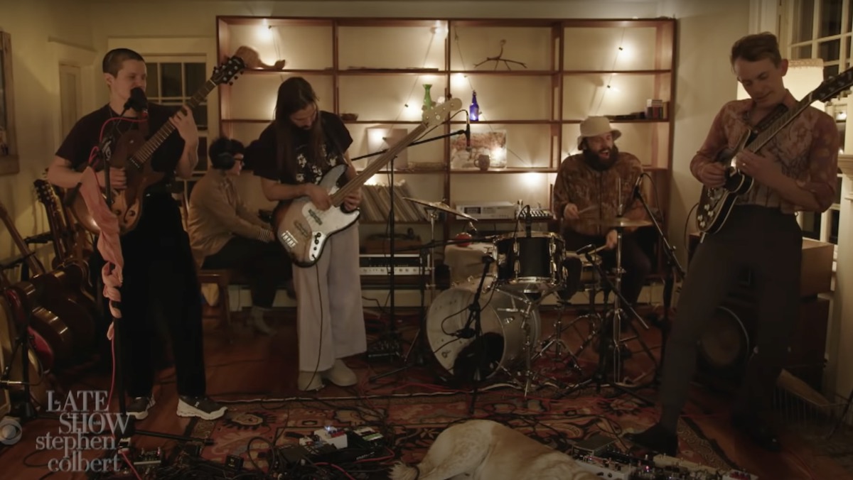 Big Thief Perform "Simulation Swarm" on Colbert Watch