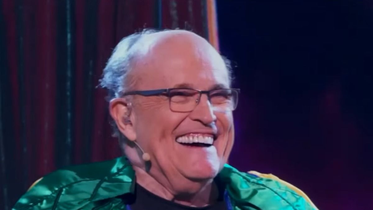 Rudy Giuliani’s Look on The Masked Singer Was once Gross