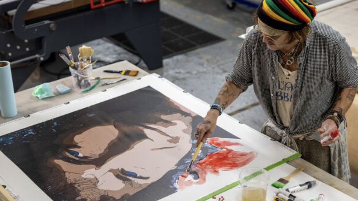 Johnny Depp Sells Original Artwork for 3.6 Million