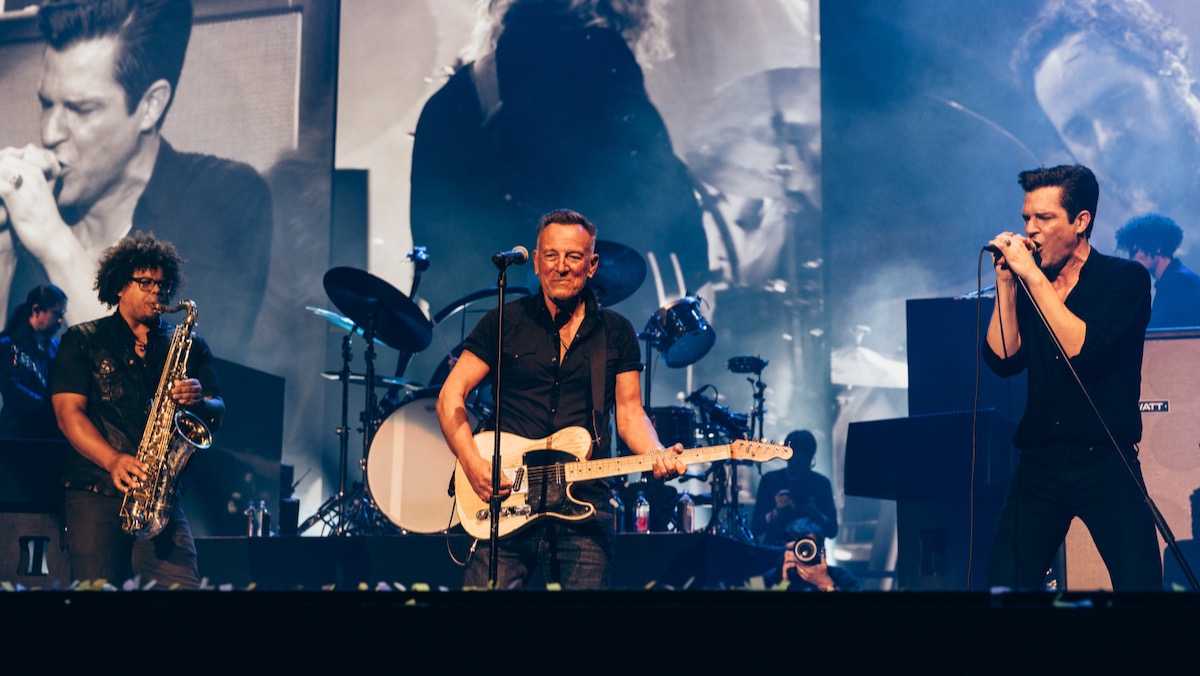 Bruce Springsteen Crashes The Killers' Concert at MSG