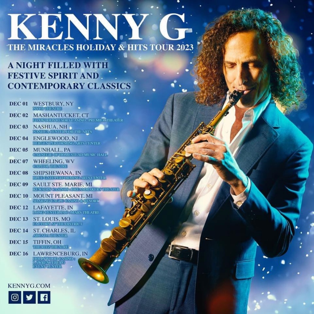 How to Get Tickets to Kenny G’s 2023 Holiday Tour